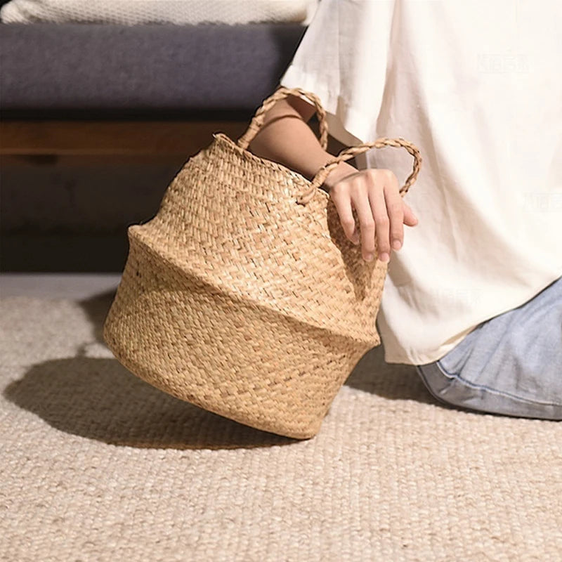 Handmade Woven Storage Basket