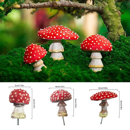 Mini Glow In The Dark Mini Mushroom